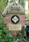 River Adventure signage - April 2007 Click to enlarge River Adventure signage - April 2007