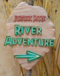 River Adventure signage - April 2007 Click to enlarge River Adventure signage - April 2007