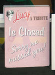 Lucy Is Closed - February 2008 (photo by Devon Whitehead) - Click to enlarge Lucy Is Closed - February 2008 (photo by Devon Whitehead)