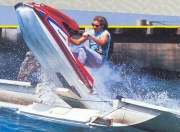 Jetski action (from 'Universal Studios Hollywood Guide', 1991) - Click to enlarge Jetski action (from 'Universal Studios Hollywood Guide', 1991)