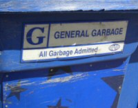 G: General Garbage: All Garbage Admitted (April 2006 - Click to enlarge G: General Garbage: All Garbage Admitted (April 2006