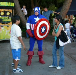 Captain America, April 2006 - Click to enlarge Captain America, April 2006