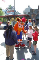 Crash Bandicoot, April 2007 - Click to enlarge Crash Bandicoot, April 2007