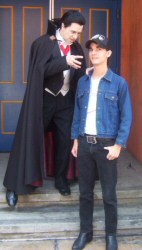 Dracula and Devon Whitehead, July 2006 - Click to enlarge Dracula and Devon Whitehead, July 2006