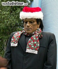 Frankenstein's Monster, pictured Christmas 2005 behind the Blues Brothers stage
(Photo by Phillip Donnelly) - Click to enlarge Frankenstein's Monster, pictured Christmas 2005 behind the Blues Brothers stage
(Photo by Phillip Donnelly)
