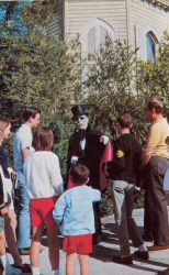 The Phantom and his visiting friends, Postcard 1970 - Click to enlarge The Phantom and his visiting friends, Postcard 1970