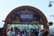 Ultimate Marvel signage on the Starway (photo by Phillip Donnelly, 25 April 2003)