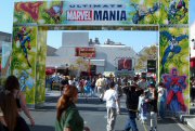 >Ultimate Marvel Mania portal (photo by Phillip Donnelly, 25 April 2003)