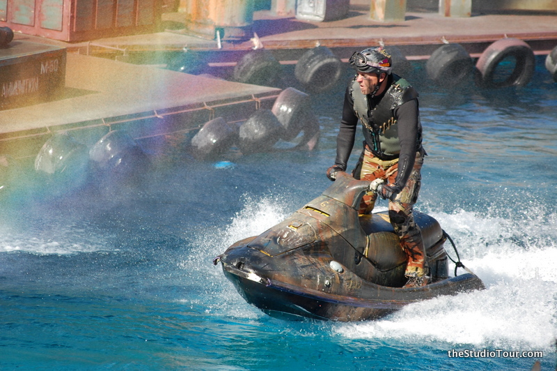 the Universal Studios Hollywood Waterworld