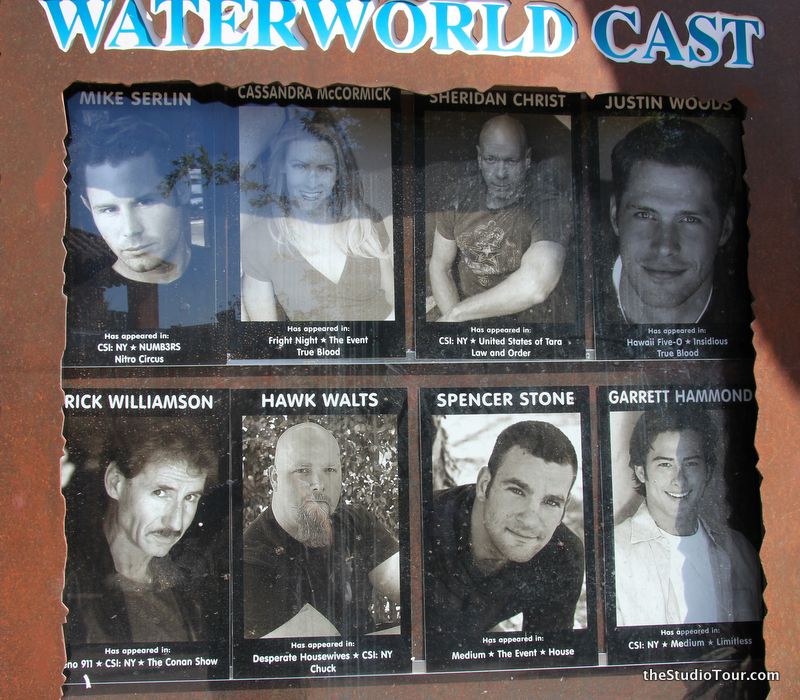 the Universal Studios Hollywood Waterworld