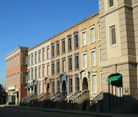3 - The residential side of Brownstone Street in April 2006 (c) theStudioTour.com - click to enlarge 3 - The residential side of Brownstone Street in April 2006 (c) theStudioTour.com