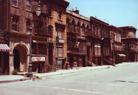 8 - The business side of Brownstone Street in 1981, photo by Dean Mardon - click to enlarge 8 - The business side of Brownstone Street in 1981, photo by Dean Mardon