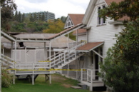 10 - Rear view of the Chicken Ranch, showing the outbuildings in need of repair 2010 (c) theStudioTour.com - click to enlarge 10 - Rear view of the Chicken Ranch, showing the outbuildings in need of repair 2010 (c) theStudioTour.com