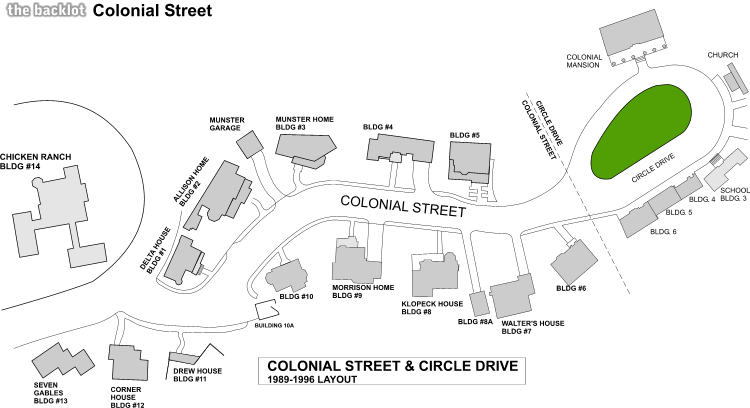 Universal Studios Backlot Map The Studiotour.com - Universal Studios Hollywood - Backlot Universal Studios Backlot Map The Studiotour.com - Universal Studios Hollywood - Backlot