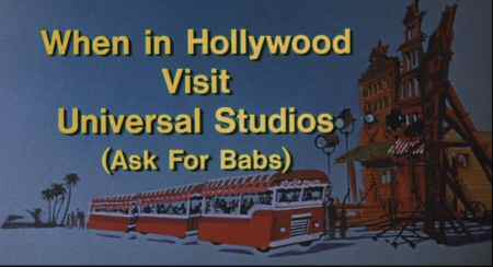 Ask for Babs credit from Animal House