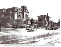 1 - The Allison home on the new Colonial Street in 1950 (courtesy Dickens Archive) - click to enlarge Colonial Street - Harvey House - 1 - The Allison home on the new Colonial Street in 1950 (courtesy Dickens Archive)