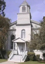 1 - Composite image of the Church, 2004 (c) theStudioTour.com - click to enlarge Colonial Street - Church - 1 - Composite image of the Church, 2004 (c) theStudioTour.com