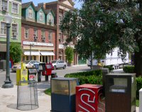 Courthouse Square as seen in Ghost Whisperer, September 2006 Courthouse Square as seen in Ghost Whisperer, September 2006