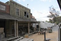 Trailers parked where there were sets (Sept 2011) (c) theStudioTour.com - click to enlarge Denver Street - After 2010 - 53 - Trailers parked where there were sets (Sept 2011) (c) theStudioTour.com