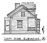 Building 8 - 11 - Building plan from 1982 (courtesy Dickens Archive)