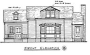 Building 8 - 12 - Building plan from 1982 (courtesy Dickens Archive)