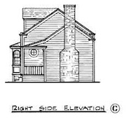 Building 8 - 13 - Building plan from 1982 (courtesy Dickens Archive)