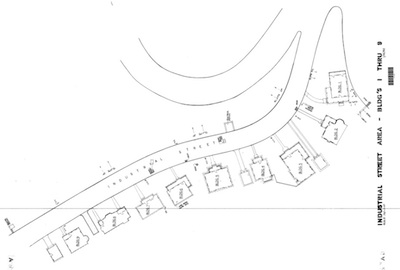 Plan of 1981 Industrial Street layout (courtesy Dickens Archive) Plan of 1981 Industrial Street layout (courtesy Dickens Archive)