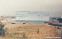 106 - Completed backdrop ready for filming of Jaws The Revenge (1986) - click to enlarge 106 - Completed backdrop ready for filming of Jaws The Revenge (1986)