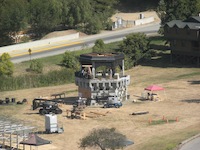 411 - Pirates of the Caribbean 4 filming at Falls Lake, 2010 - click to enlarge 411 - Pirates of the Caribbean 4 filming at Falls Lake, 2010