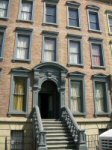 The residential side of Brownstone Street in April 2006