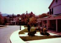 Colonial Street in June 1982, just after moving to it's current location (photo by Judy and Frank)