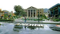 Courthouse Square as seen in Back to the Future II