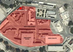 The origin and extent of the 2008 fire (base photo from Google Earth) The origin and extent of the 2008 fire (base photo from Google Earth)