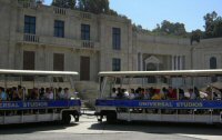 Tram in Spartacus Square, September 2006