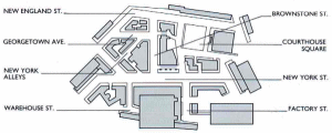 Plan of New York Street © Universal Studios Plan of New York Street © Universal Studios