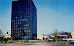 The Black Tower, from Lankershim Boulevard around 1963