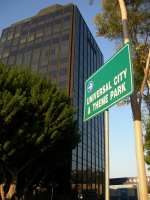 The Black Tower seen from Lankershim Boulevard, September 2006