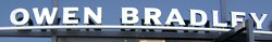 Owen Bradley Building sign