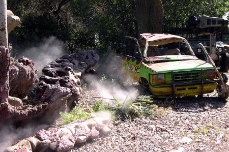 Jurassic Park vehicle - March 2003