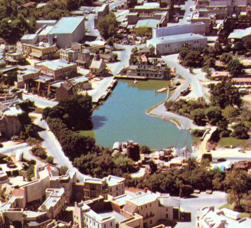 Aerial View of Park Lake