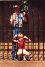 Jail bars at Prop Plaza