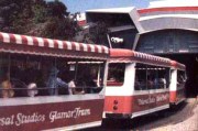 GlamorTram entering Battle of Galactica GlamorTram entering Battle of Galactica