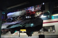 18 - The ceiling has collapsed and the truck is sliding towards the tram!, April 2008 - click to enlarge 18 - The ceiling has collapsed and the truck is sliding towards the tram!, April 2008