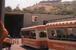 GlamorTrams loading at the Lower Lot, 1979 - click to enlarge GlamorTrams loading at the Lower Lot, 1979