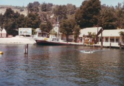 Jaws Lake with the Orca, seen in 1981 (photo courtesy Dean Mardon)