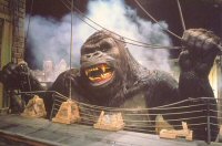 King Kong himself (in rather unflattering lighting) - photo © Universal Studios Hollywood - click to enlarge King Kong himself (in rather unflattering lighting) - photo © Universal Studios Hollywood
