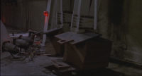 Counterweights at the base of the Kong figure which balance his movement (still from The Wizard DVD)