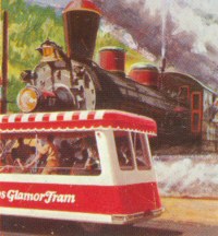 Concept artwork for the Runaway train - click to enlarge Concept artwork for the Runaway train