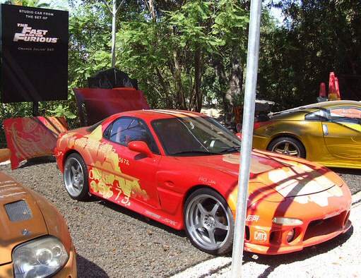 Mazda Rx7 Tokyo Drift. Orange Julius#39; Mazda RX7 from