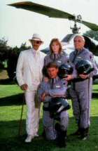 AIRWOLF cast in 1985 - Photo by Gene Trindl - All Rights Reserved, 1985. From IMDB.com
